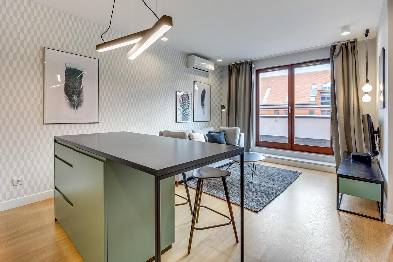 Aura Island Apartments Old Town Гданск Екстериор снимка